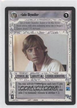 1995 Star Wars CCG: Premiere - [Base] #_LUSK - Luke Skywalker