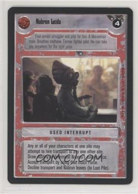 1995 Star Wars CCG: Premiere - [Base] #_NALE - Nabrun Leids