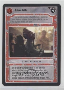 1995 Star Wars CCG: Premiere - [Base] #_NALE - Nabrun Leids