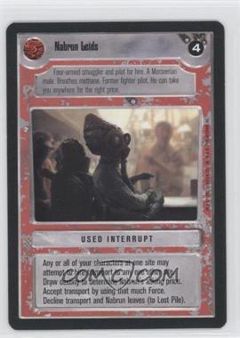 1995 Star Wars CCG: Premiere - [Base] #_NALE - Nabrun Leids