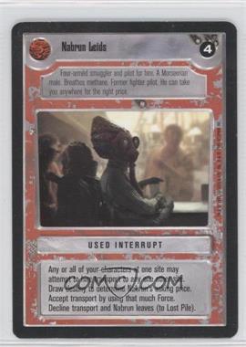 1995 Star Wars CCG: Premiere - [Base] #_NALE - Nabrun Leids