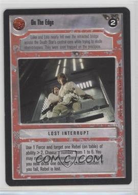 1995 Star Wars CCG: Premiere - [Base] #_OTED - On The Edge