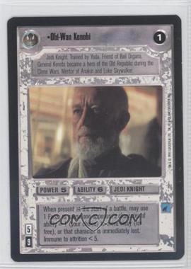 1995 Star Wars CCG: Premiere - [Base] #_OWKE - Obi-Wan Kenobi