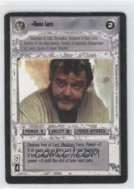 1995 Star Wars CCG: Premiere - [Base] #_OWLA - Owen Lars [Noted]