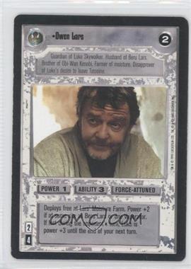 1995 Star Wars CCG: Premiere - [Base] #_OWLA - Owen Lars