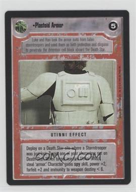 1995 Star Wars CCG: Premiere - [Base] #_PLAR - Plastoid Armor