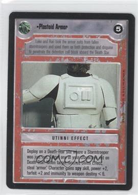 1995 Star Wars CCG: Premiere - [Base] #_PLAR - Plastoid Armor