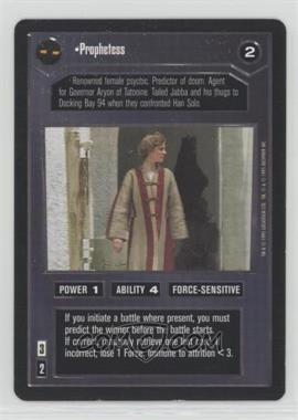 1995 Star Wars CCG: Premiere - [Base] #_PROP - Prophetess