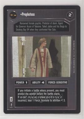 1995 Star Wars CCG: Premiere - [Base] #_PROP - Prophetess