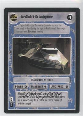 1995 Star Wars CCG: Premiere - [Base] #_SOLA - SoroSuub V-35 Landspeeder