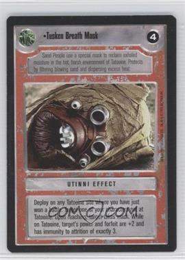 1995 Star Wars CCG: Premiere - [Base] #_TBMA - Tusken Breath Mask