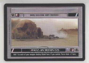 1995 Star Wars CCG: Premiere - [Base] #_TLMF - Tatooine: Lars' Moisture Farm (Dark)