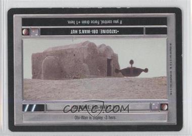 1995 Star Wars CCG: Premiere - [Base] #_TOWH - Tatooine: Obi-Wan's Hut