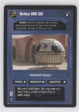 1995 Star Wars CCG: Premiere - [Base] #_UBRI - Ubrikkan 9000 Z001