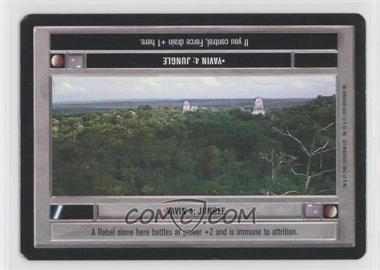 1995 Star Wars CCG: Premiere - [Base] #_YAJU - Yavin 4: Jungle (Light)