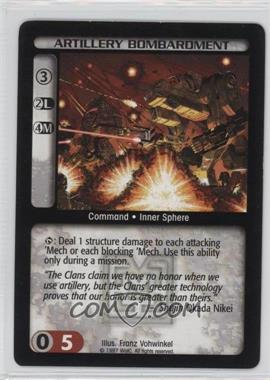 1996-1998 Battletech Collectible Card Game - [Base] #_ARBO - Artillery Bombardment