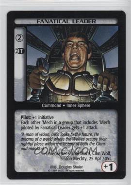 1996-1998 Battletech Collectible Card Game - [Base] #_FALE - Fanatical Leader