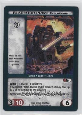 1996-1998 Battletech Collectible Card Game - [Base] #_GPEX - Gladiator Prime Executioner