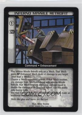 1996-1998 Battletech Collectible Card Game - [Base] #_IMRE - Inferno Missile Retrofit