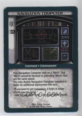 1996-1998 Battletech Collectible Card Game - [Base] #_NACO - Navigation Computer [Noted]