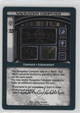 1996-1998 Battletech Collectible Card Game - [Base] #_NACO - Navigation Computer [Noted]