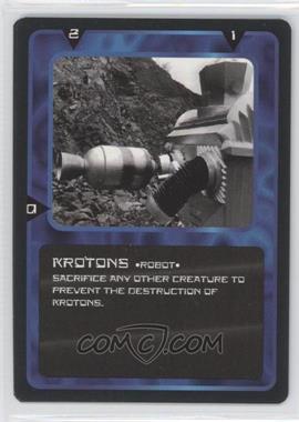 1996 Doctor Who - Collectible Card Game - Card Game [Base] #_NoN - Krotons