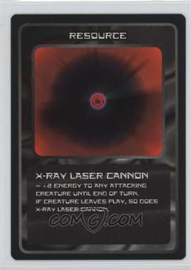 1996 Doctor Who - Collectible Card Game - Card Game [Base] #_NoN - X-Ray Laser Cannon