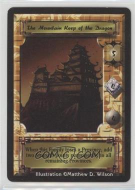 1996 Legend of the Five Rings CCG - Battle of Beiden Pass - 2-Player Starter Set [Base] #_NoN - The Mountain Keep of the Dragon