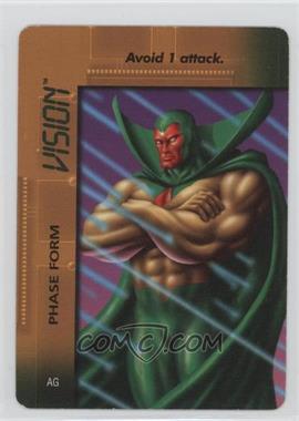 1996 Marvel Overpower Collectible Card Game: Mission Control Expansion - Special Character Cards #AG - Vision [Noted]