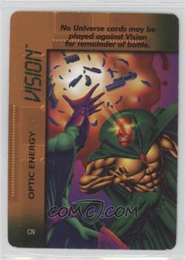 1996 Marvel Overpower Collectible Card Game: Mission Control Expansion - Special Character Cards #CN - Vision [Noted]