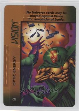 1996 Marvel Overpower Collectible Card Game: Mission Control Expansion - Special Character Cards #CN - Vision [Noted]