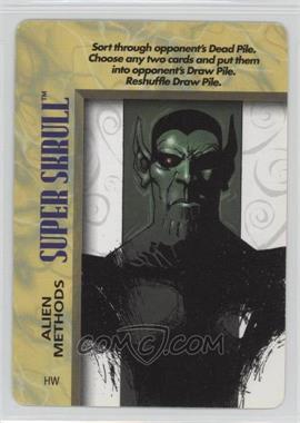 1996 Marvel Overpower Collectible Card Game: Mission Control Expansion - Special Character Cards #HW - Super Skrull