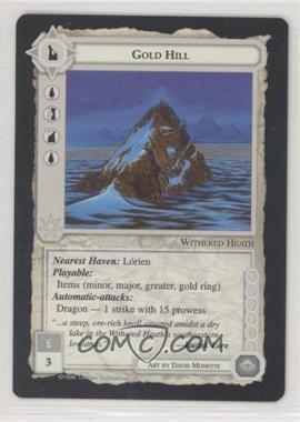 1996 Middle-earth CCG - The Dragons - [Base] #GOHI - Gold Hill