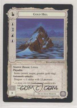 1996 Middle-earth CCG - The Dragons - [Base] #GOHI - Gold Hill