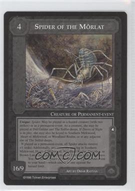 1996 Middle-earth Collectible Card Game - Dark Minions - Expansion Set [Base] #SPMO - Spider of the Morlat