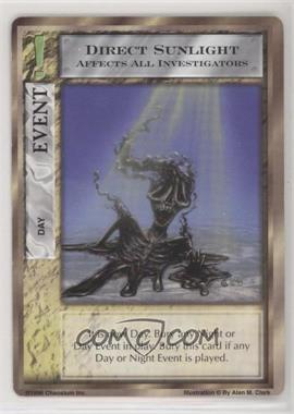 1996 Mythos - The Cthulhu Collectable Card Game - Limited Edition [Base] #_NoN - Direct Sunlight