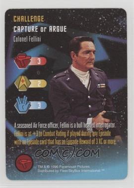 1996 Star Trek - The Card Game - [Base] #_NoN - Challenge - Colonel Fellini
