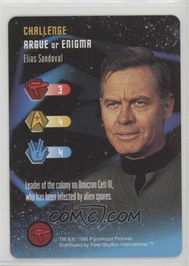 1996 Star Trek - The Card Game - [Base] #_NoN - Challenge - Elias Sandoval