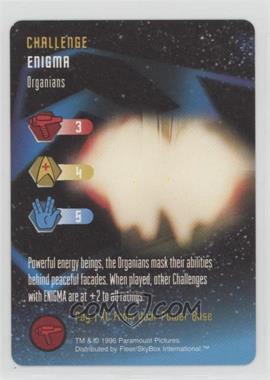 1996 Star Trek - The Card Game - [Base] #_NoN - Challenge - Enigma