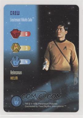 1996 Star Trek - The Card Game - [Base] #_NoN - Crew - Lieutenant Hikatu Sulu