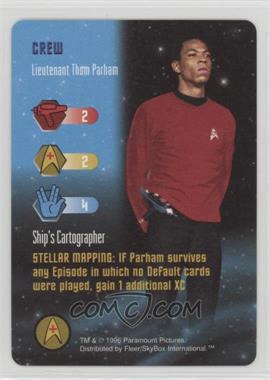 1996 Star Trek - The Card Game - [Base] #_NoN - Crew - Lieutenant Thom Parham