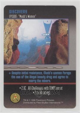1996 Star Trek - The Card Game - [Base] #_NoN - Discovery - Episode: "Mudd's Women"