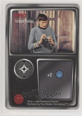 1996 Star Trek - The Card Game - [Base] #_NoN - Effect - Tricorder Reading