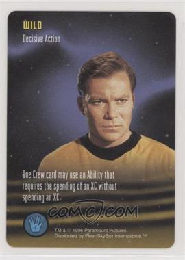 1996 Star Trek - The Card Game - [Base] #_NoN - Wild - Decisive Action