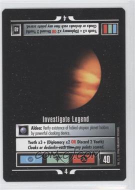 1996 Star Trek CCG: Q Continuum - [Base] #_INLE - Investigate Legend