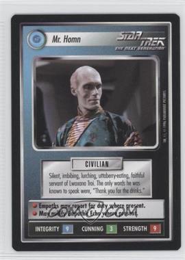 1996 Star Trek CCG: Q Continuum - [Base] #_MRHO - Mr. Homn