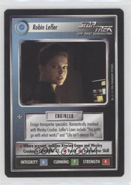 1996 Star Trek CCG: Q Continuum - [Base] #_ROLE - Robin Lefler [EX to NM]