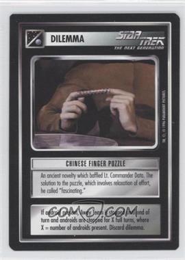 1996 Star Trek CCG: Q Continuum - [Base] #CFPU - Chinese Finger Puzzle