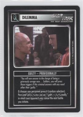 1996 Star Trek CCG: Q Continuum - [Base] #GUPR - Guilty - Provisionally