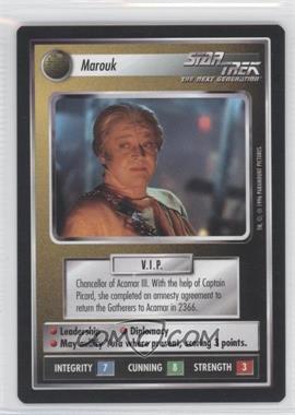 1996 Star Trek CCG: Q Continuum - [Base] #MARO - Marouk